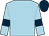 Light blue, dark blue armlets, dark blue cap (Highclere Thoroughbred Racing - Chatha)