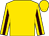 Gold, brown stripe on sleeves, gold cap (Jerry Engelauf)