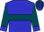 Blue, Teal Hoop, Blue Cuffs On Teal Sleeves, Blue cap, Teal stripes (JACK SWAIN, III)
