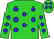 Lime green, blue dots, blue dots on lime green cap (Integrity Thoroughbred Racing, Llc, Susquehanna Valley Stables And Chew, Matthew)