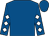 Royal blue, white diamonds on royal blue sleeves (Knapp, Steve R , Romo-zolotas, Sabina And Zolotas, Steven)